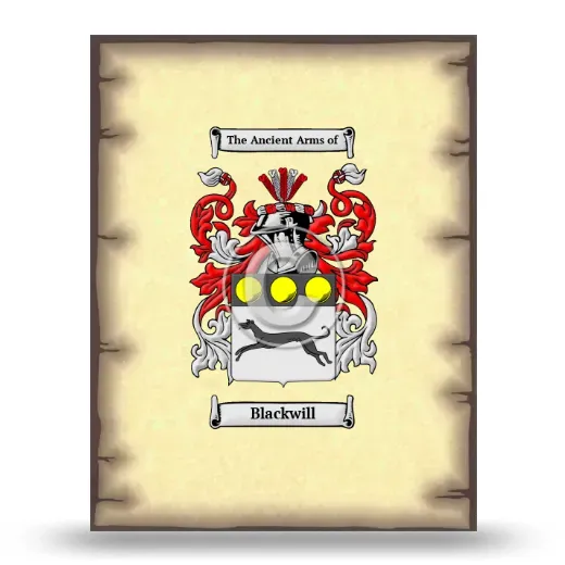 Blackwill Coat of Arms Print