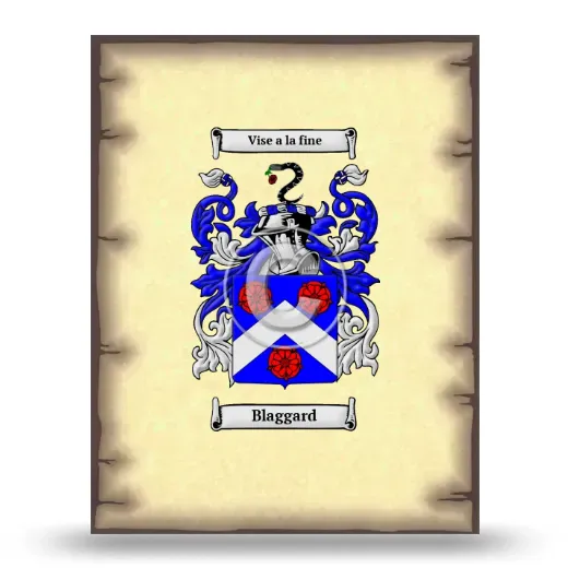 Blaggard Coat of Arms Print
