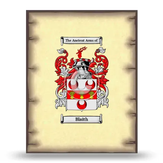 Blaith Coat of Arms Print