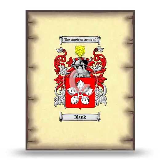Blank Coat of Arms Print
