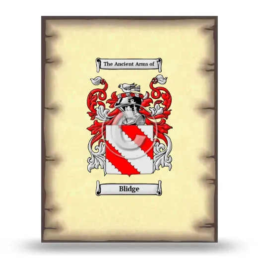 Blidge Coat of Arms Print