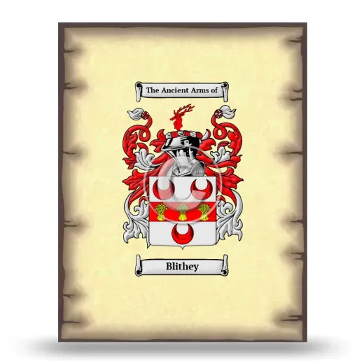 Blithey Coat of Arms Print