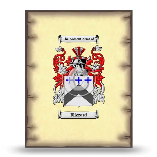 Blizzard Coat of Arms Print