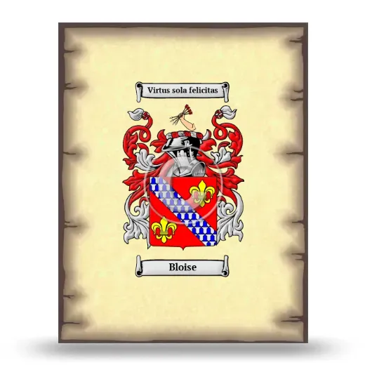 Bloise Coat of Arms Print