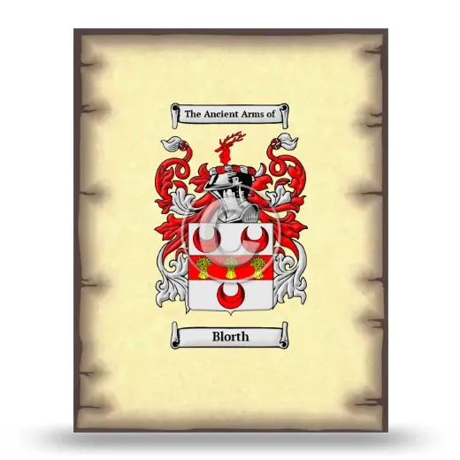 Blorth Coat of Arms Print