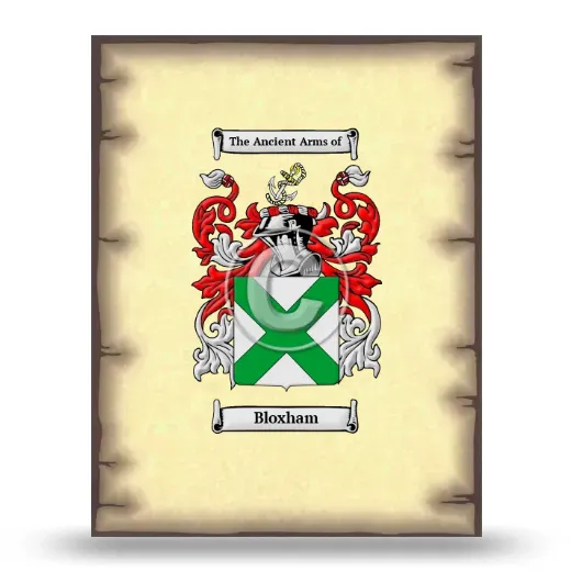 Bloxham Coat of Arms Print