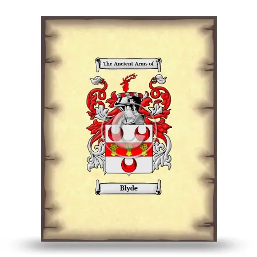 Blyde Coat of Arms Print