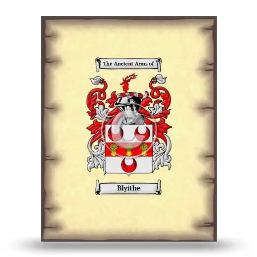 Blyithe Coat of Arms Print
