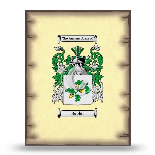 Bobbit Coat of Arms Print