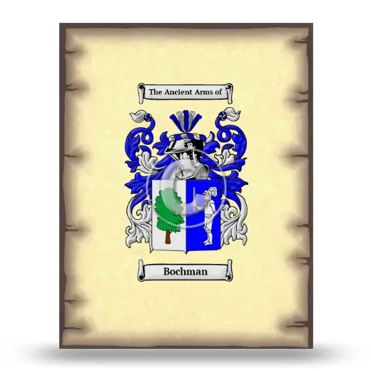 Bochman Coat of Arms Print