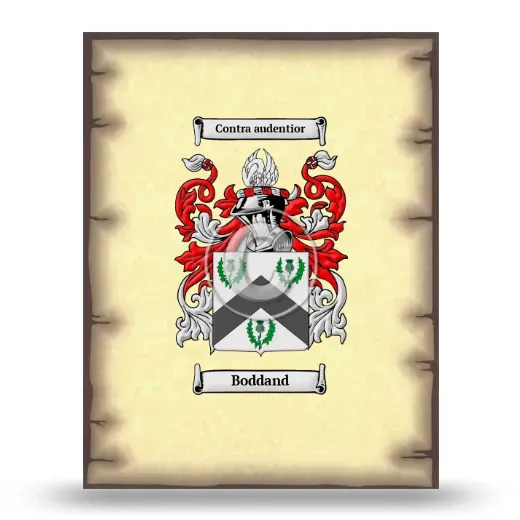 Boddand Coat of Arms Print