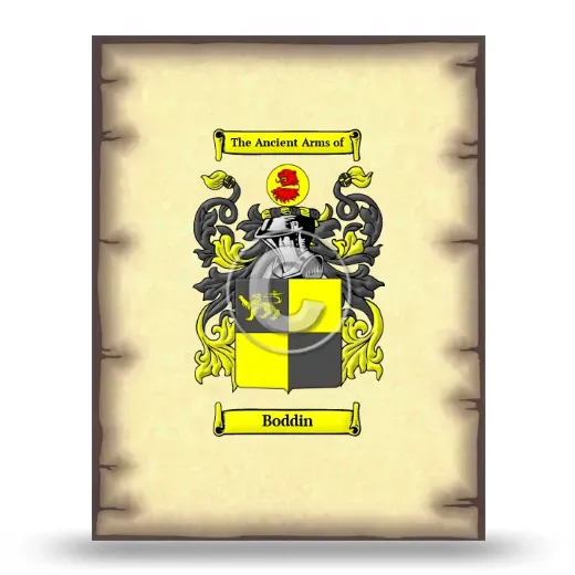 Boddin Coat of Arms Print