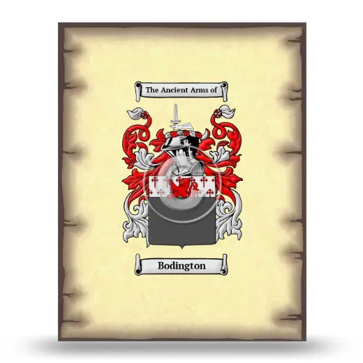 Bodington Coat of Arms Print