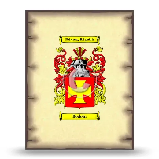 Bodoin Coat of Arms Print