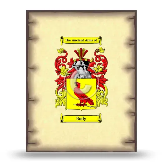 Body Coat of Arms Print