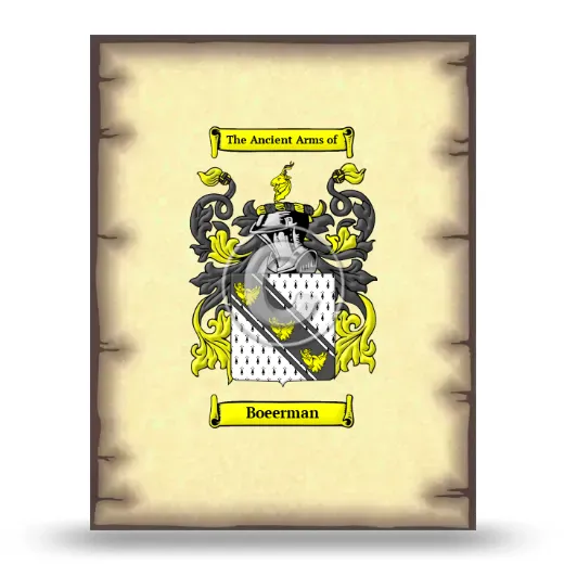 Boeerman Coat of Arms Print