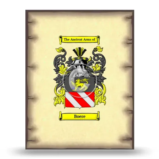 Boere Coat of Arms Print