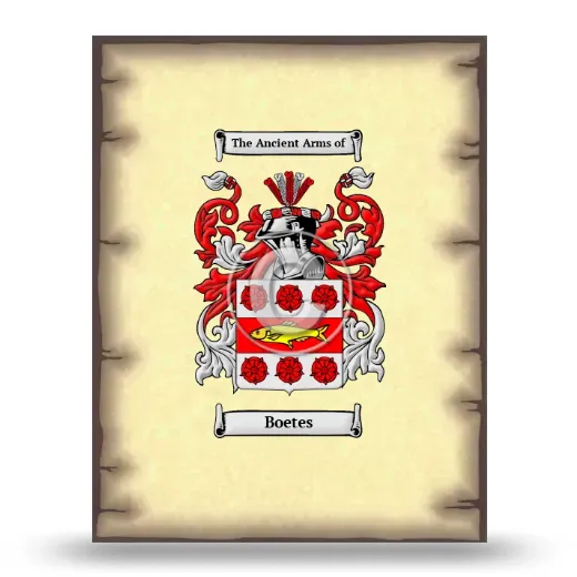 Boetes Coat of Arms Print
