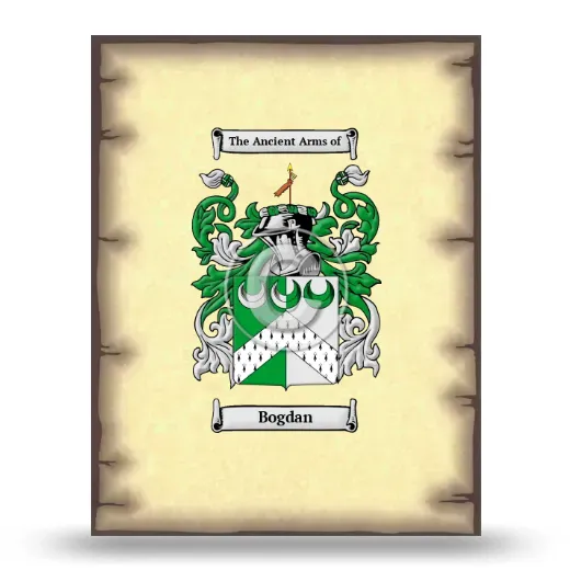 Bogdan Coat of Arms Print