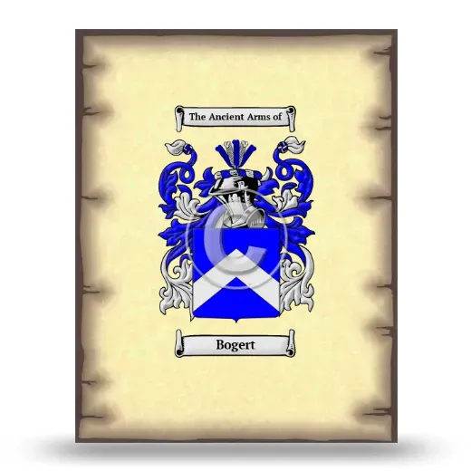 Bogert Coat of Arms Print
