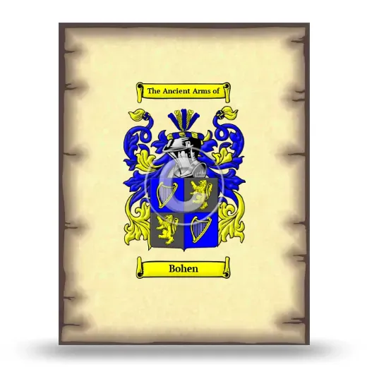 Bohen Coat of Arms Print