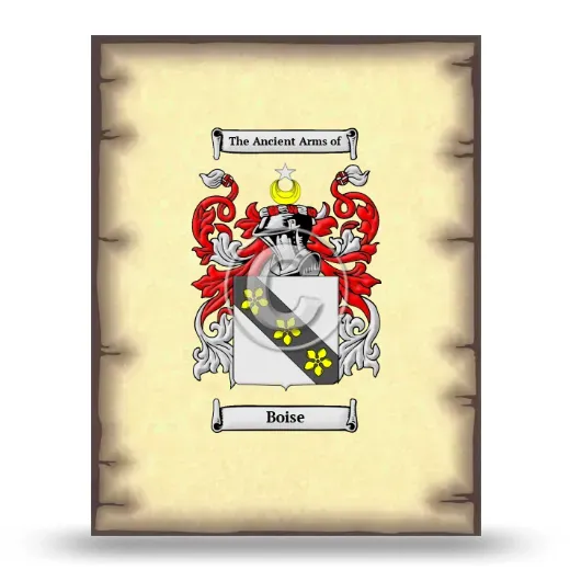 Boise Coat of Arms Print