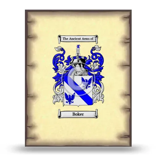 Boker Coat of Arms Print