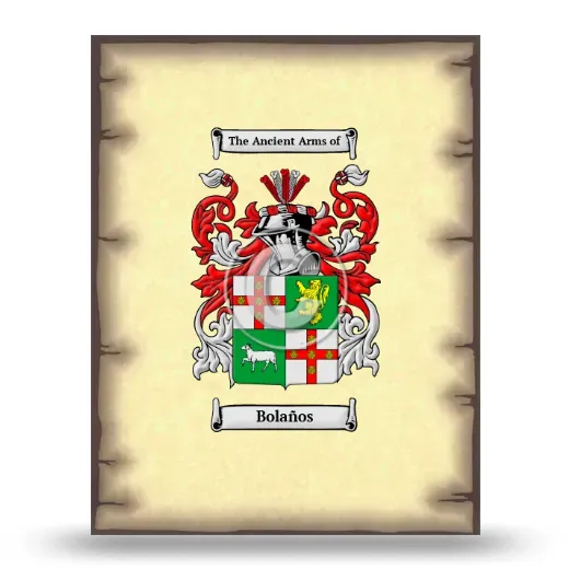 Bolaños Coat of Arms Print