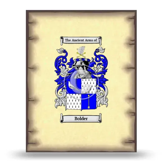 Bolder Coat of Arms Print