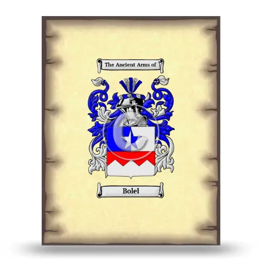 Bolel Coat of Arms Print