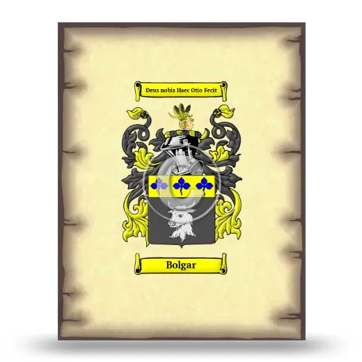 Bolgar Coat of Arms Print