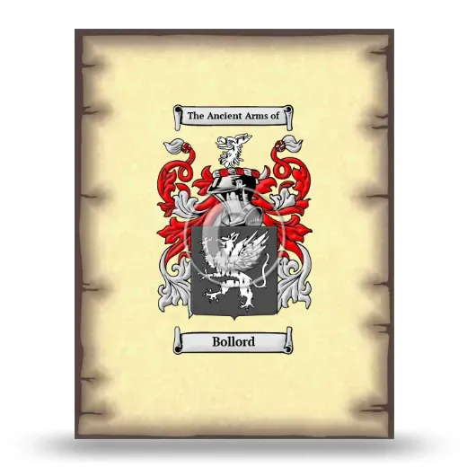 Bollord Coat of Arms Print