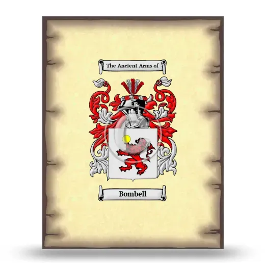 Bombell Coat of Arms Print
