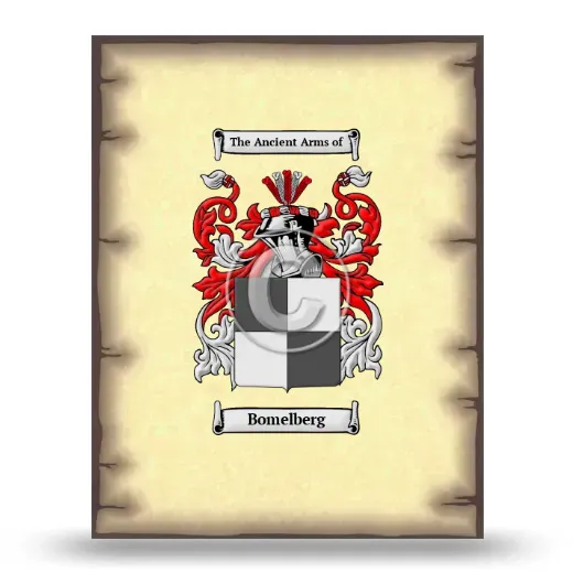 Bomelberg Coat of Arms Print