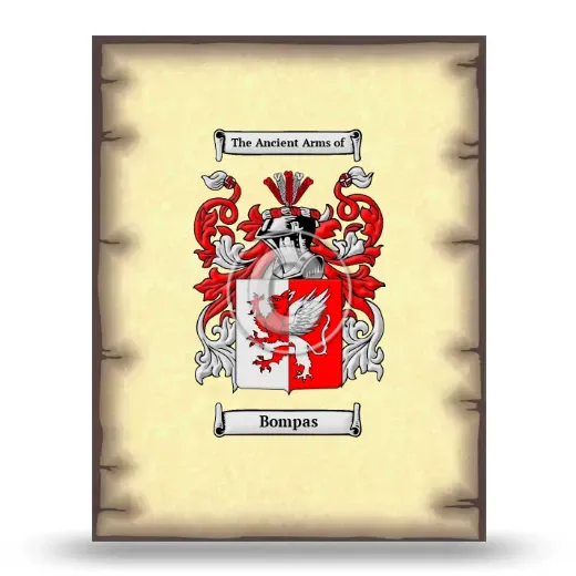 Bompas Coat of Arms Print
