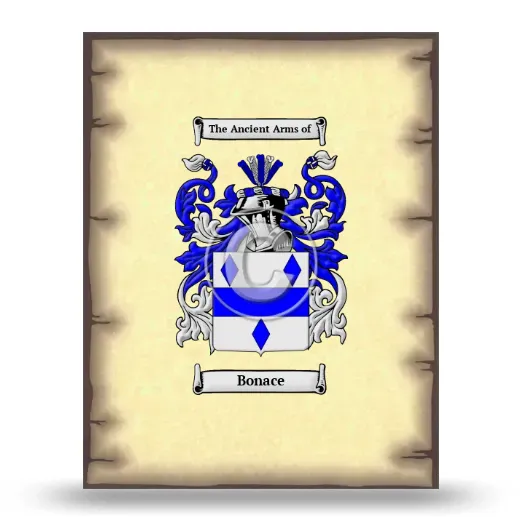 Bonace Coat of Arms Print