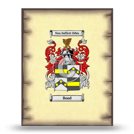 Bond Coat of Arms Print