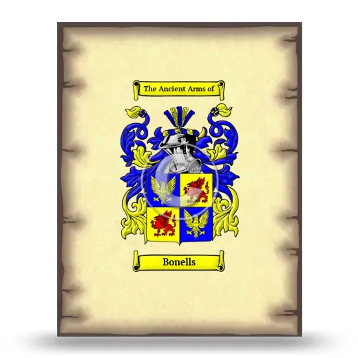 Bonells Coat of Arms Print