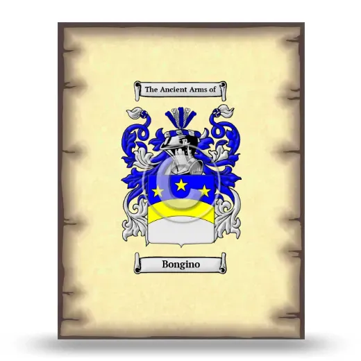 Bongino Coat of Arms Print