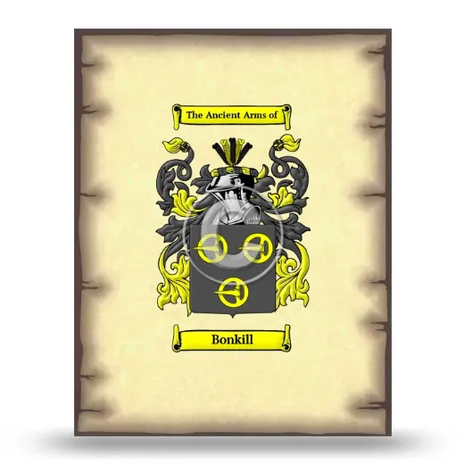 Bonkill Coat of Arms Print