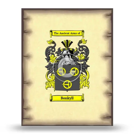 Bonkyll Coat of Arms Print