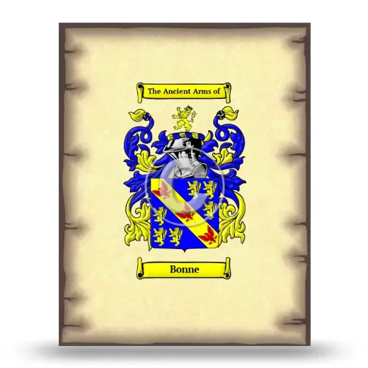 Bonne Coat of Arms Print