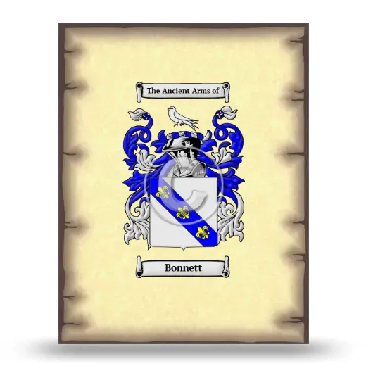 Bonnett Coat of Arms Print