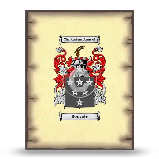 Bonvale Coat of Arms Print