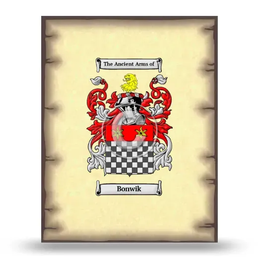 Bonwik Coat of Arms Print