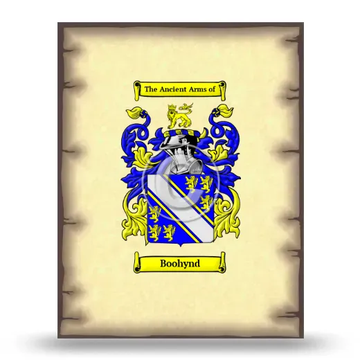 Boohynd Coat of Arms Print