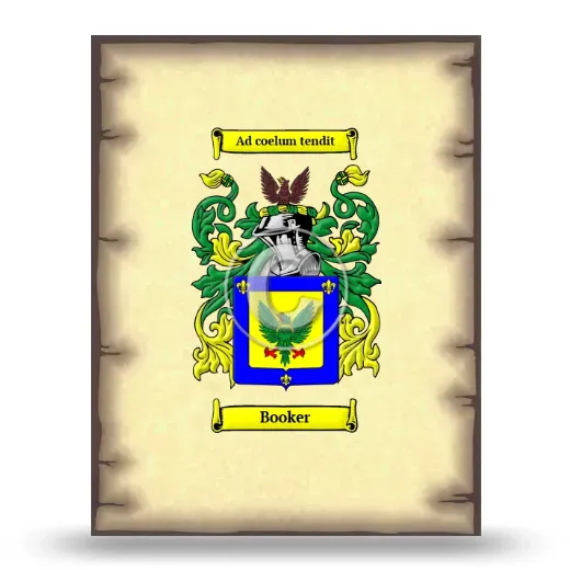 Booker Coat of Arms Print