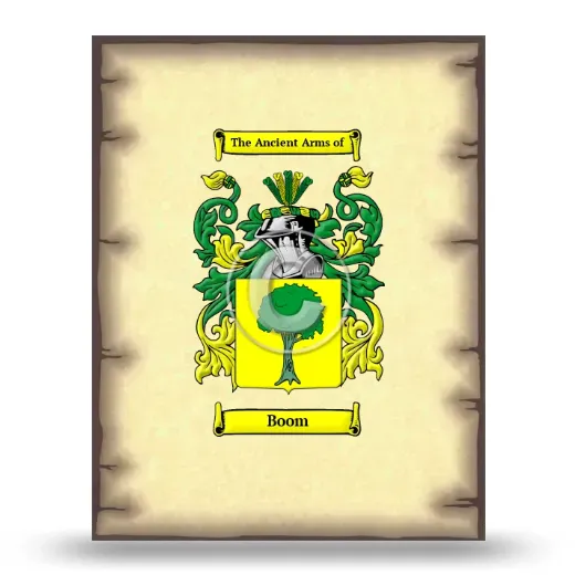 Boom Coat of Arms Print