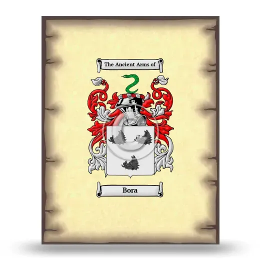 Bora Coat of Arms Print