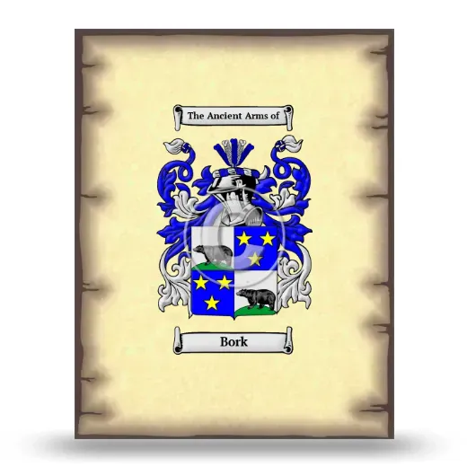 Bork Coat of Arms Print